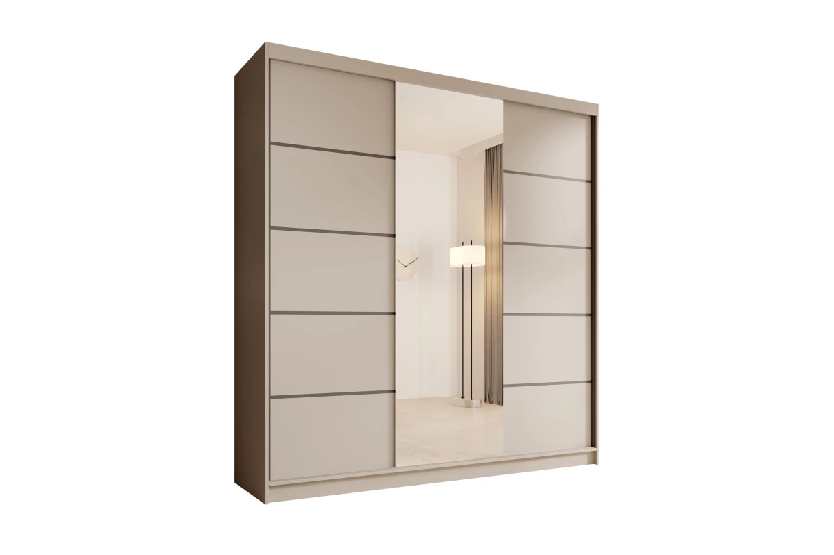 Schiebetürenschrank mit Spiegel Lumis 200