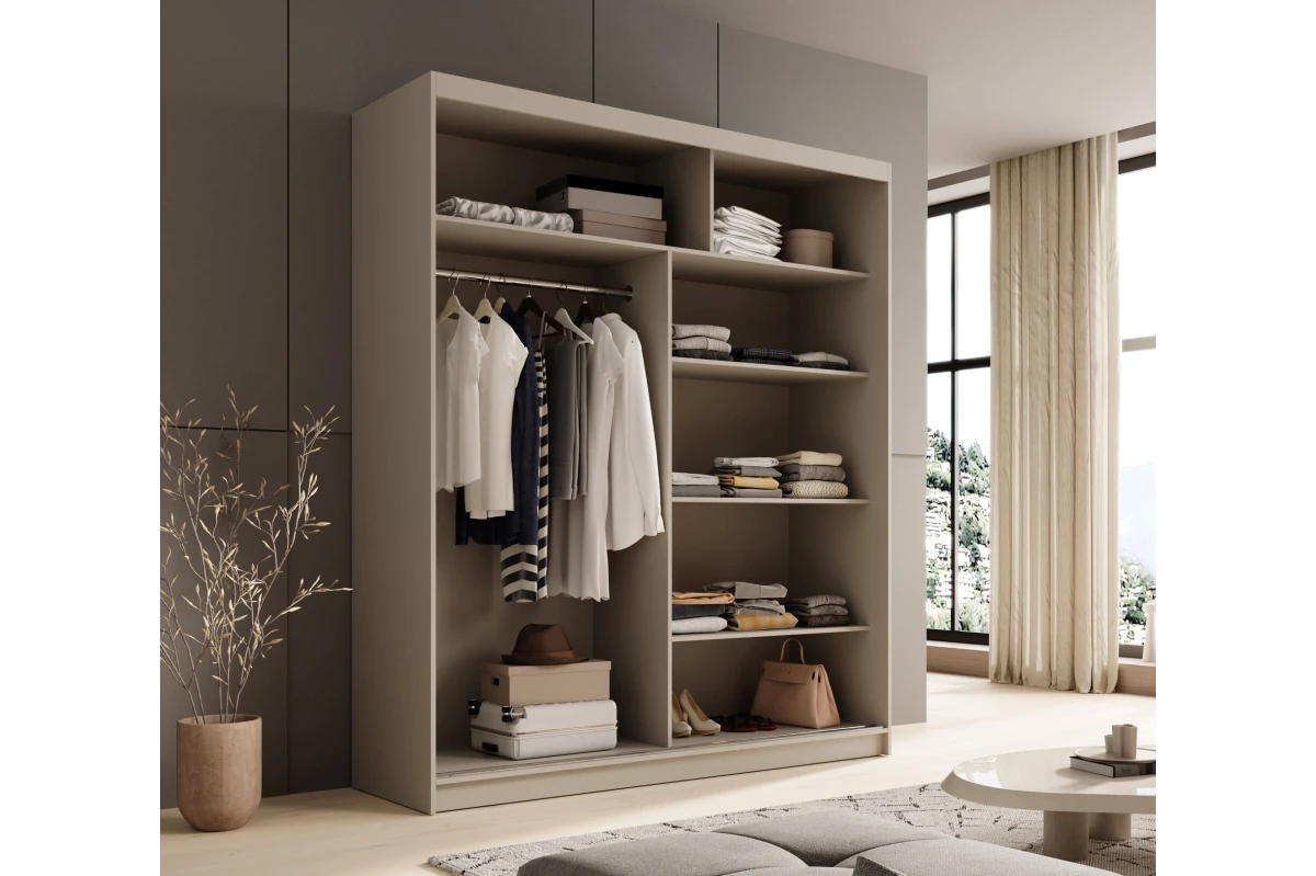 Schiebetürenschrank mit Spiegel Nexo 180