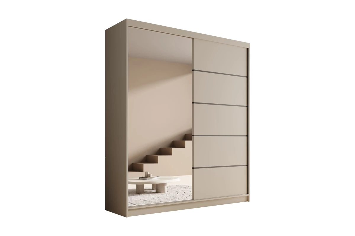 Schiebetürenschrank mit Spiegel Nexo 180