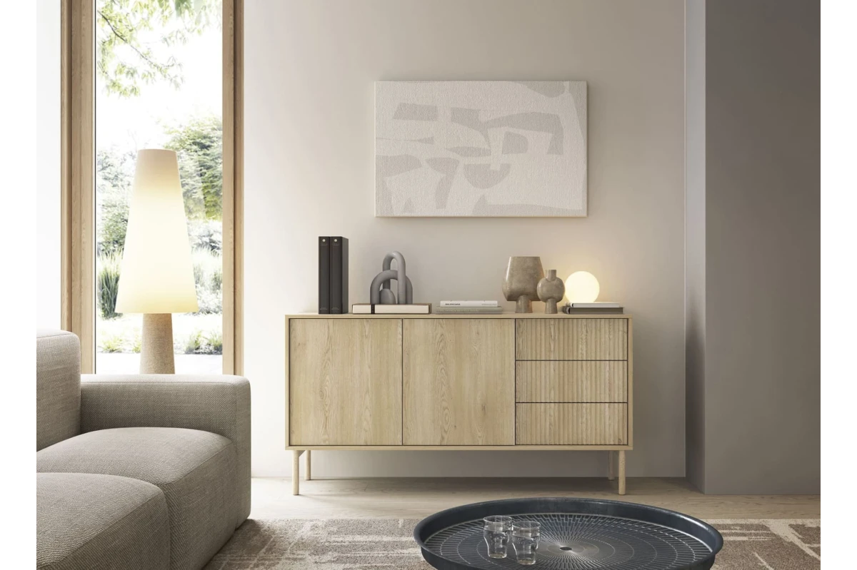 Kommode TAMI 153 2D3S – Eiche Cremona