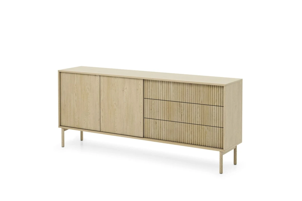 Kommode TAMI 187 2D3S – Eiche Cremona