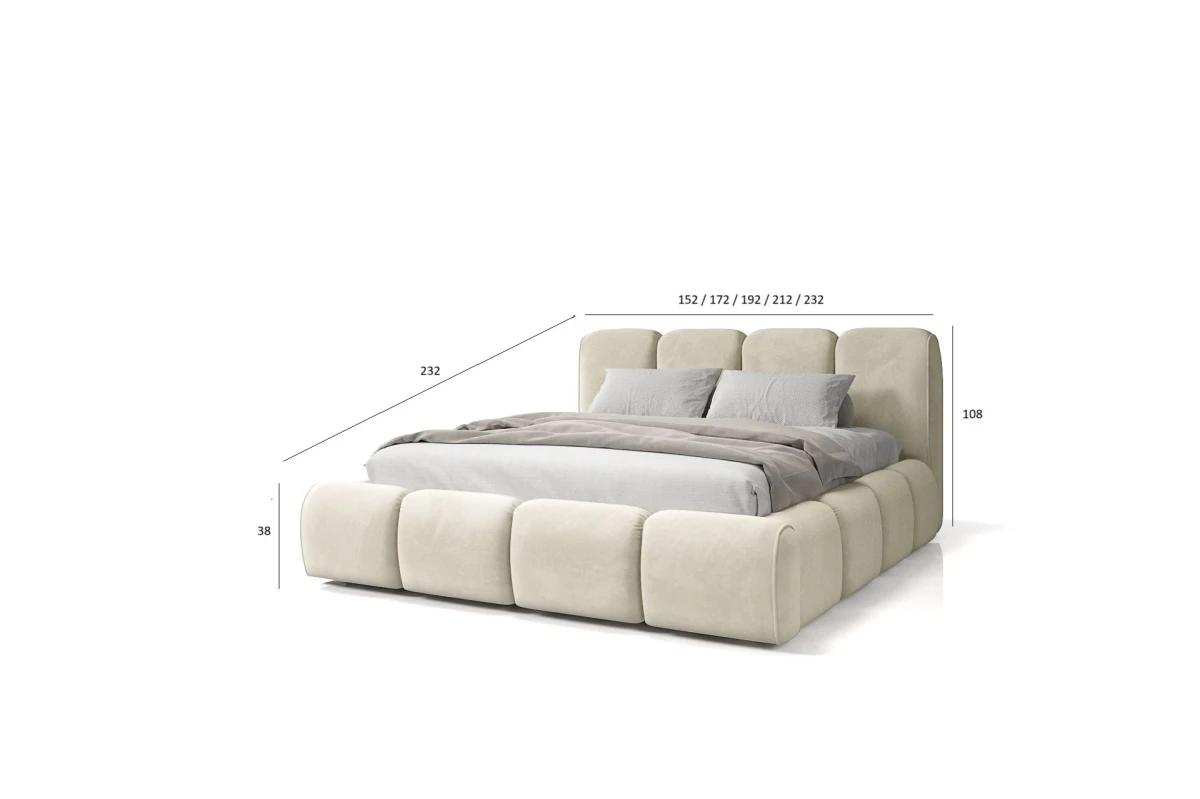 Polsetbett Arabis 160x200