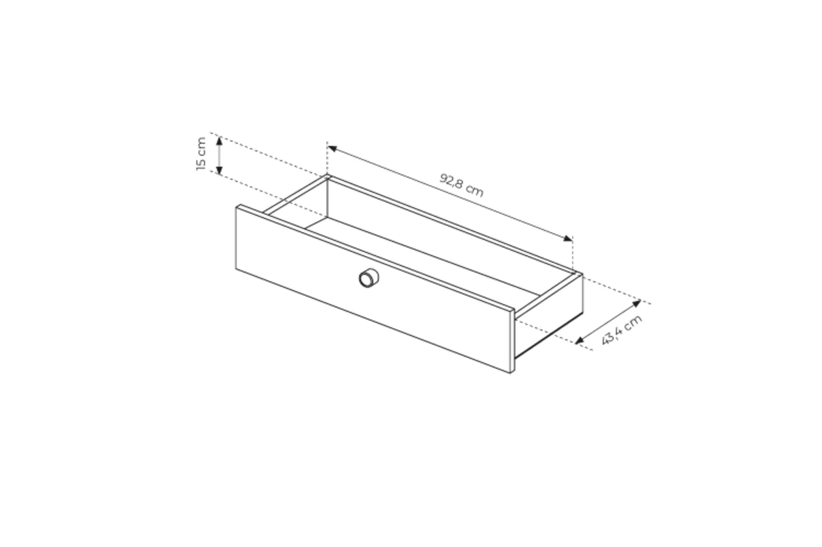 Kleiderschrank ARVI – Eiche Barista