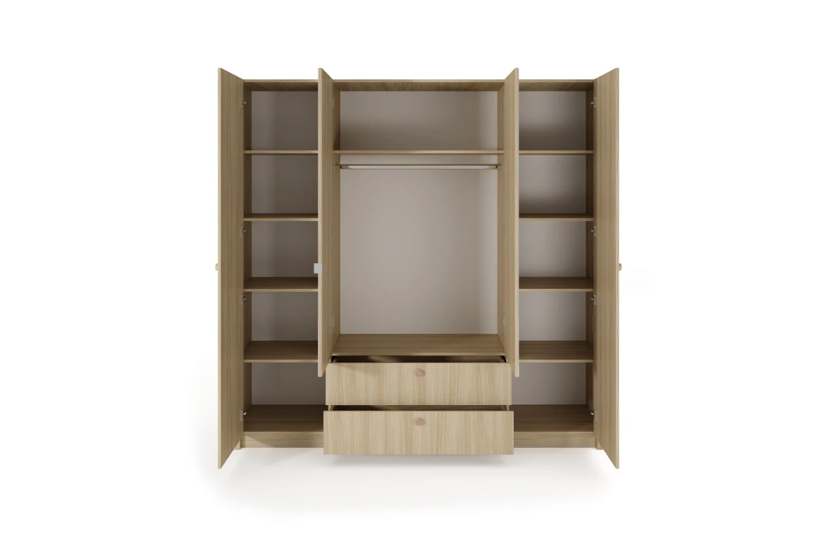 Kleiderschrank ARVI – Eiche Barista