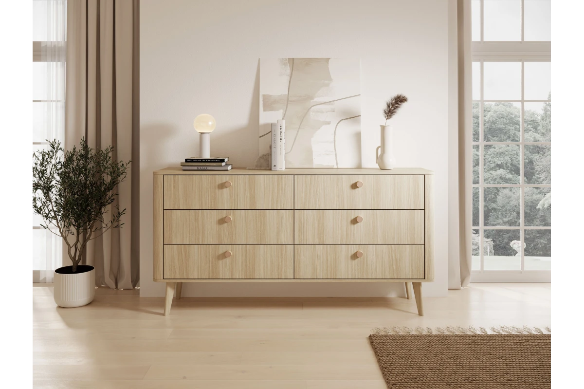 Kommode 163 6S ARVI – Eiche Barista