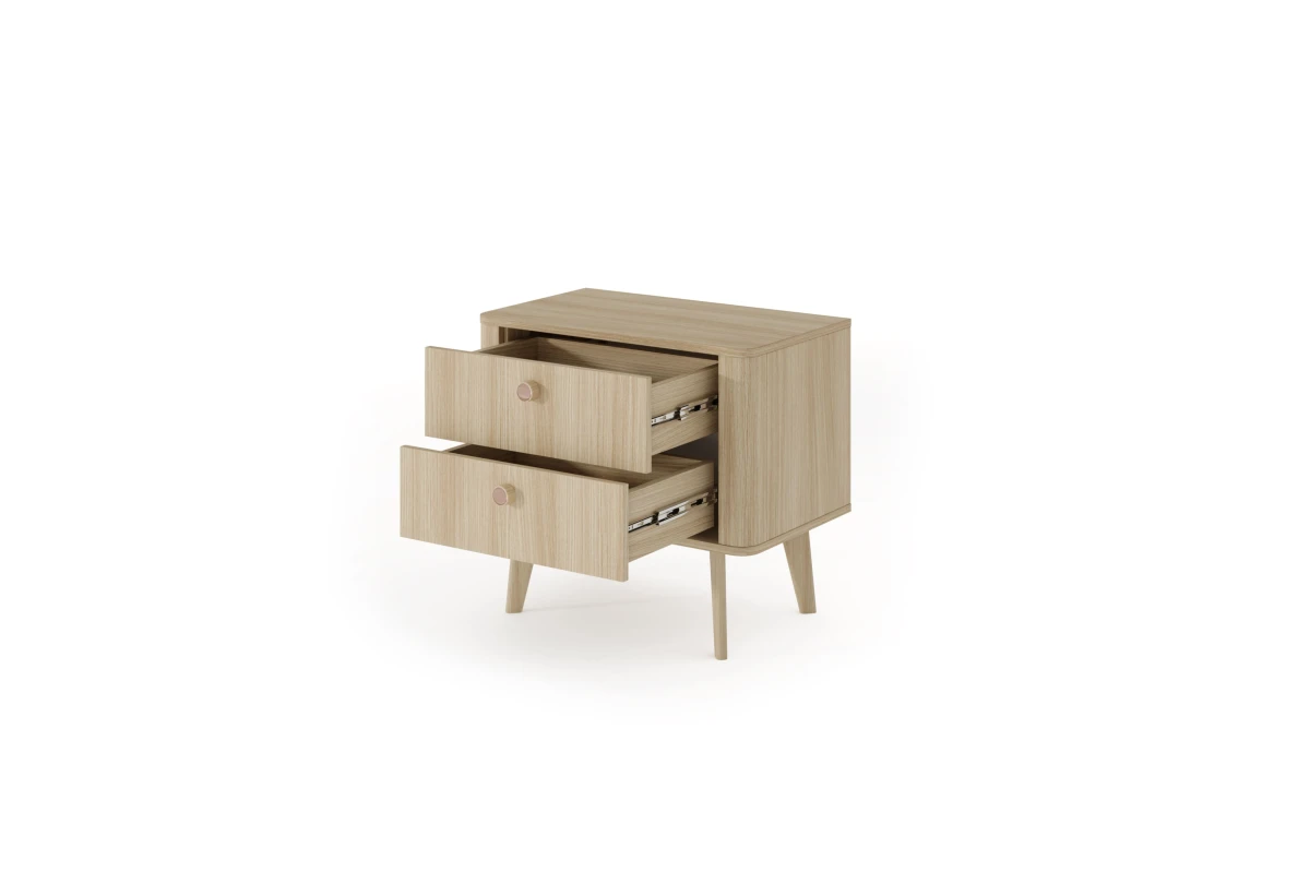 Nachttisch ARVI – Eiche Barista