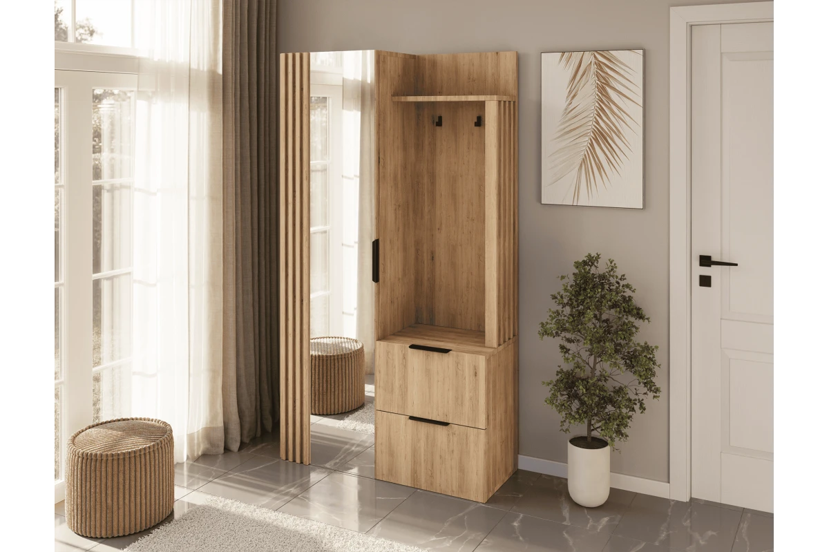 Garderobe VELLANO - Eiche Artisan