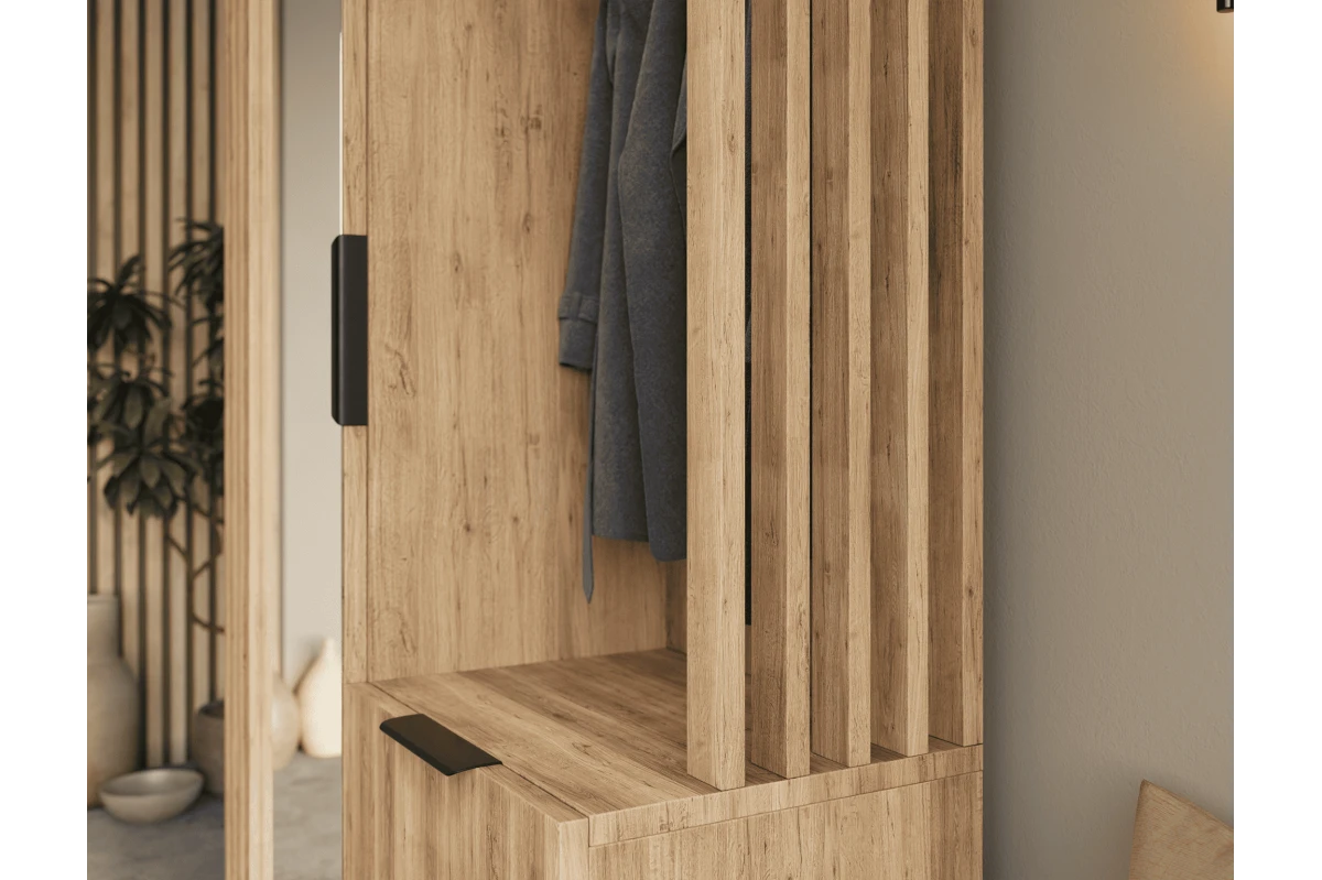 Garderobe VELLANO - Eiche Artisan