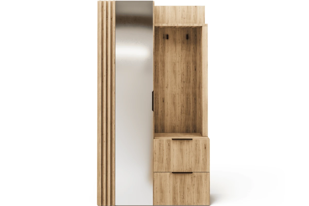 Garderobe VELLANO - Eiche Artisan