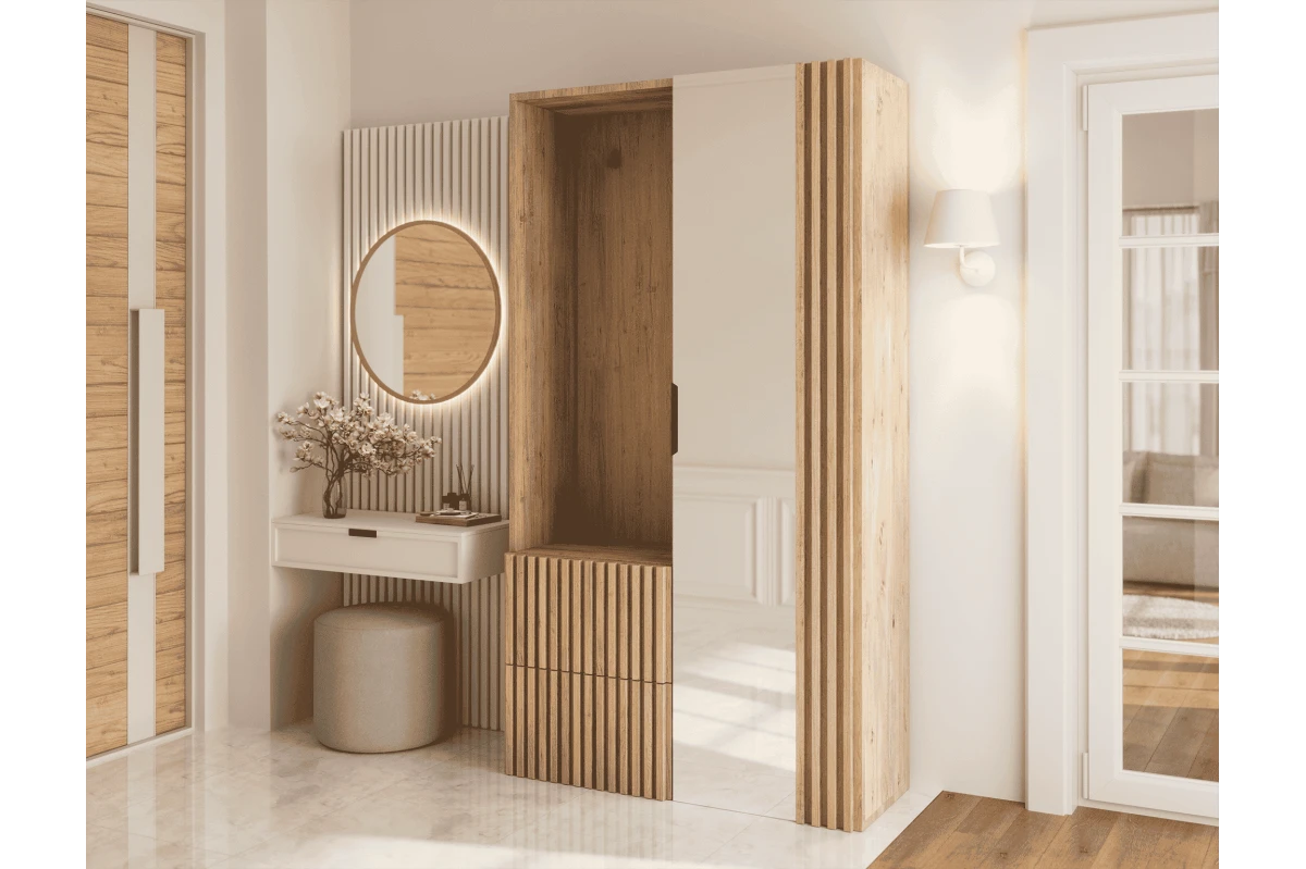 Garderobe TALERIO - Eiche Artisan