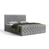 Chesterfield Boxspringbett 12 – mit Bettkasten und Topper