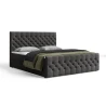 Chesterfield Boxspringbett 12 – mit Bettkasten und Topper