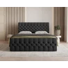 Chesterfield Boxspringbett 12 – mit Bettkasten und Topper