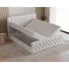 Chesterfield Boxspringbett 12 – mit Bettkasten und Topper