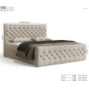 Chesterfield Boxspringbett 12 – mit Bettkasten und Topper