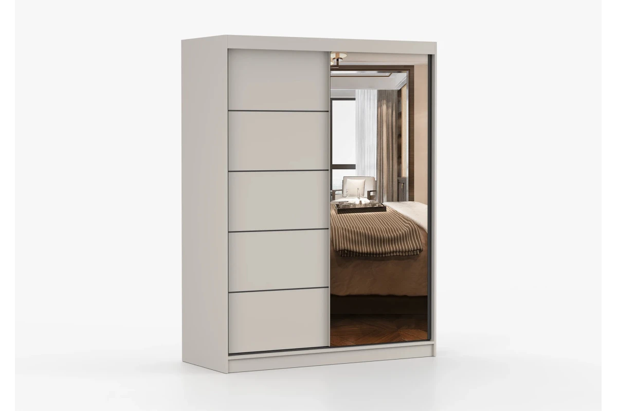 Kleiderschrank - BENI 05 - Kaschmir