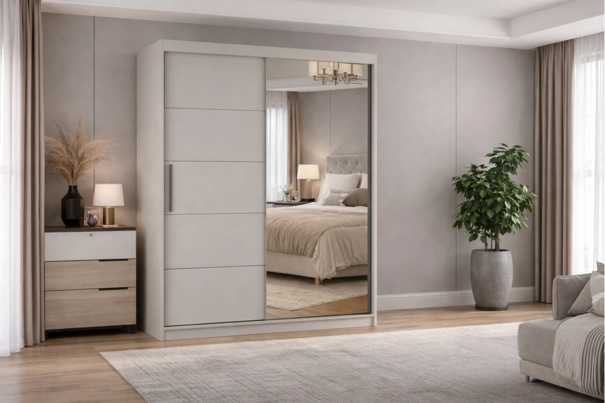 Kleiderschrank - BENI 05 - Kaschmir