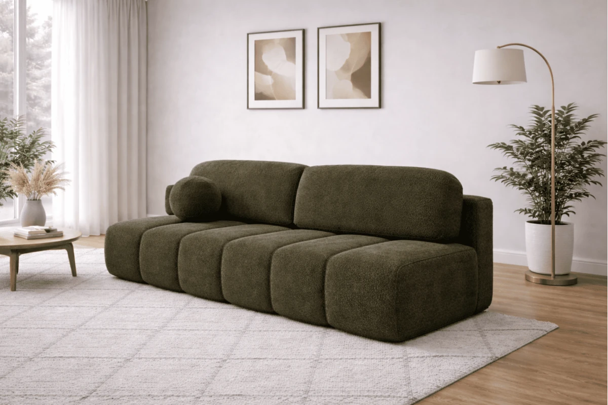 Sofa Fluffy - Bubble Sofa aus Bouclé
