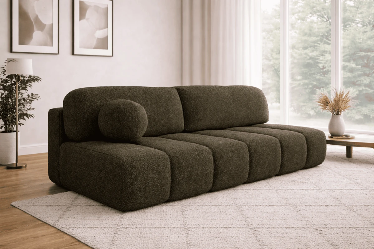 Sofa Fluffy - Bubble Sofa aus Bouclé