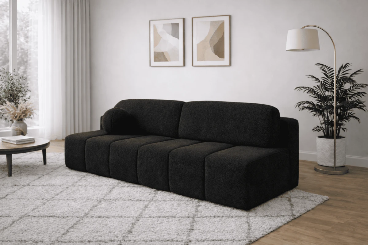 Sofa Fluffy - aus Bouclé