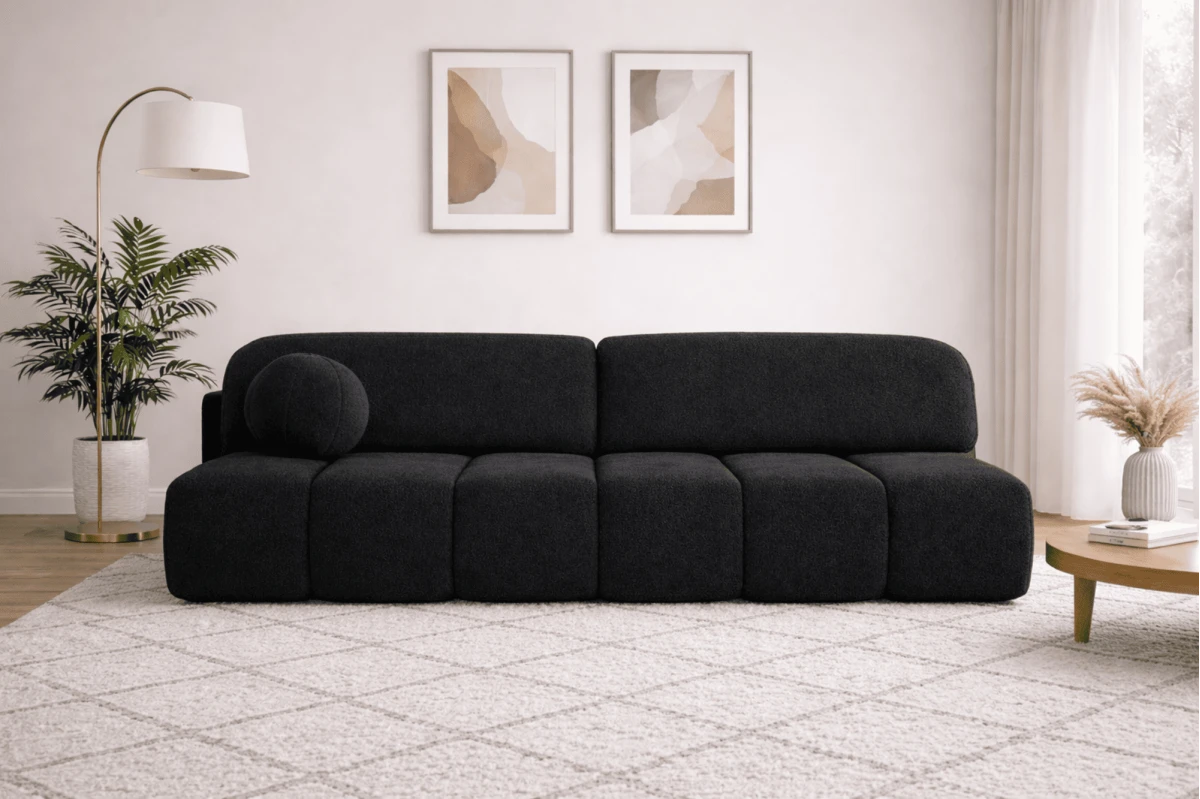 Sofa Fluffy - Bubble Sofa aus Bouclé