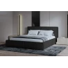 Polsterbett 140x200 - Bett 04 - Beige (Poso 02)
