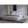 Polsterbett 140x200 - Bett 04 - Creme (Poso 100)