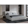 Polsterbett 140x200 - Bett 04 - Creme (Poso 100)