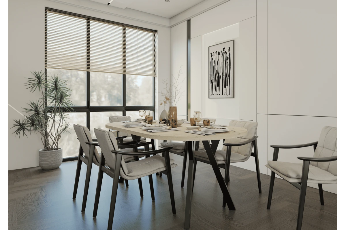 Ausziehbarer Tisch ARMONA 90/180 cm