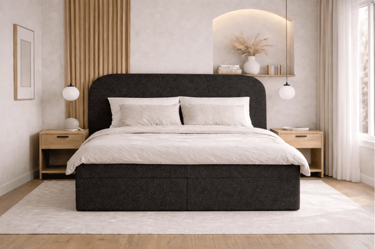 Kontinetalbett - Boxspringbett 07 - 160x200