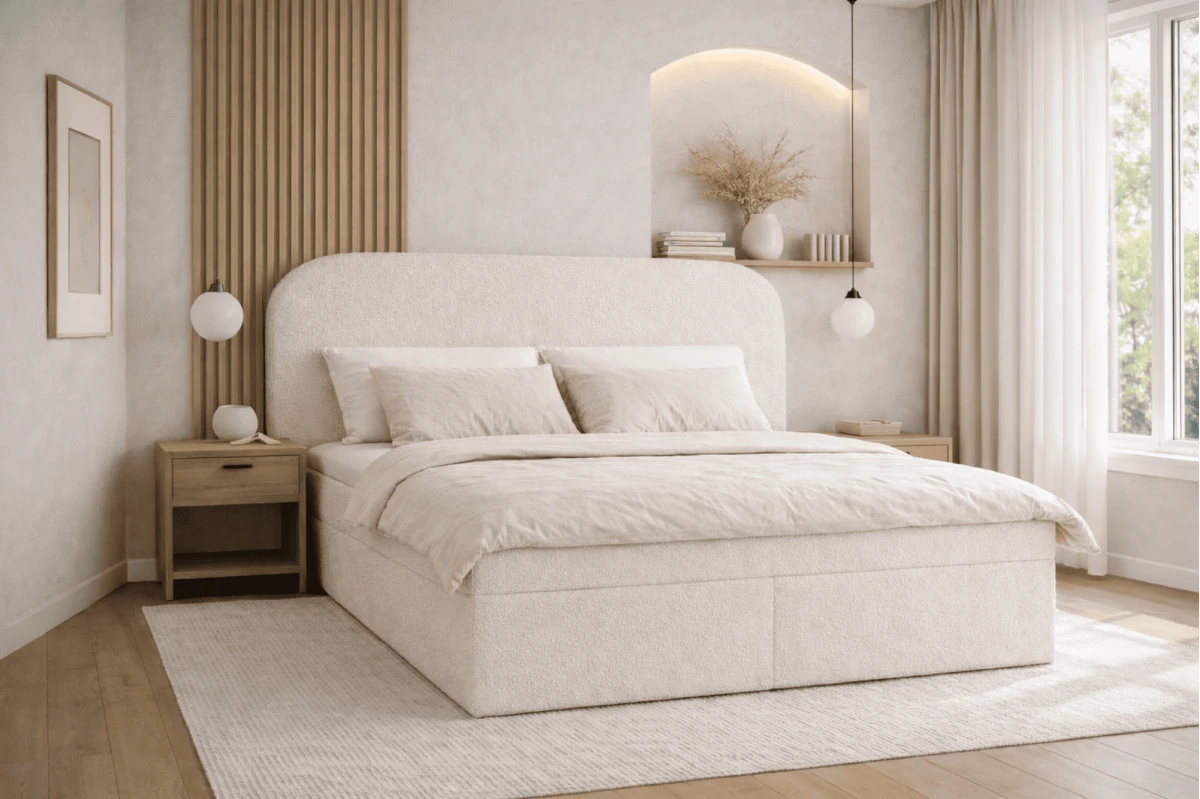 Kontinetalbett - Boxspringbett 07 - 160x200