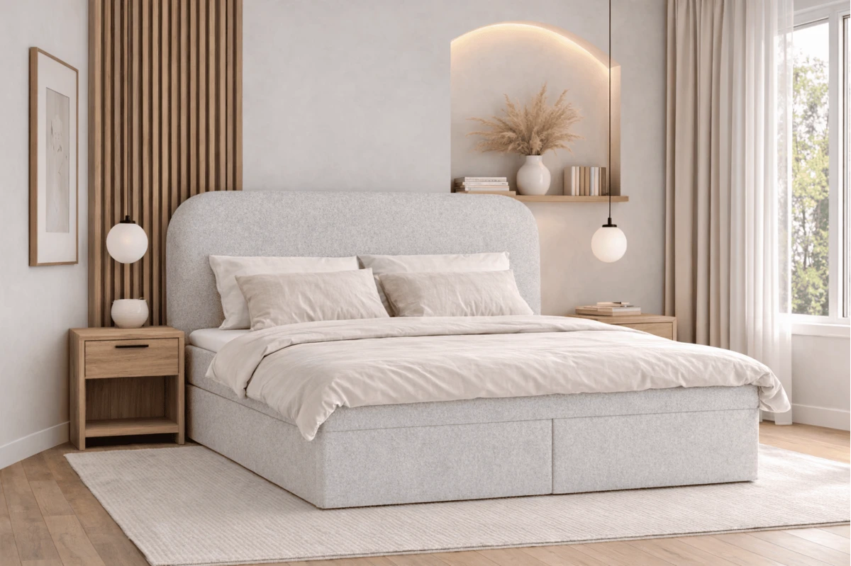 Kontinetalbett - Boxspringbett 07 - 160x200