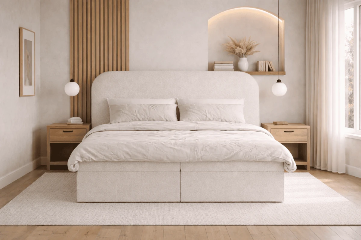 Kontinetalbett - Boxspringbett 07 - 160x200