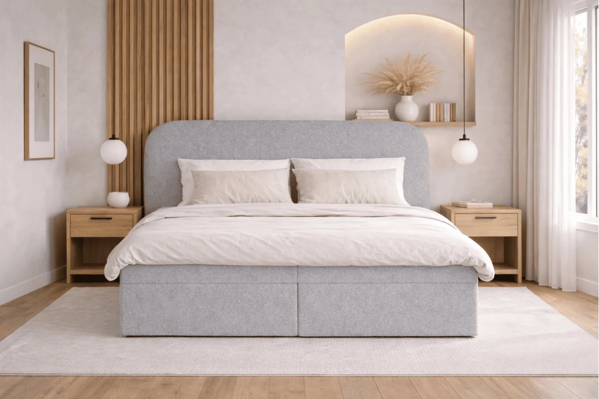 Kontinetalbett - Boxspringbett 07 - 160x200