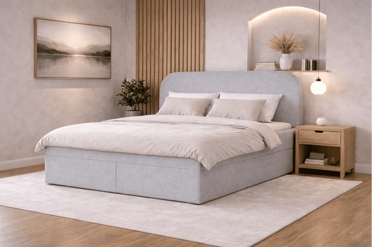 Kontinetalbett - Boxspringbett 07 - 160x200