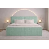 Boxspringbett 140x200 mit Bettkasten aus Cord Top Qualität