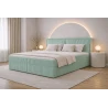 Boxspringbett 140x200 mit Bettkasten aus Cord Top Qualität