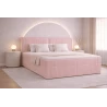 Boxspringbett 140x200 mit Bettkasten aus Cord Top Qualität