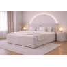 Boxspringbett 160x200 mit Bettkasten aus Cord Top Qualität
