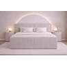 Boxspringbett 160x200 mit Bettkasten aus Cord Top Qualität