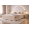 Boxspringbett 140x200 mit Bettkasten aus Cord Top Qualität