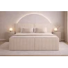 Boxspringbett 180x200 mit Bettkasten aus Cord Top Qualität