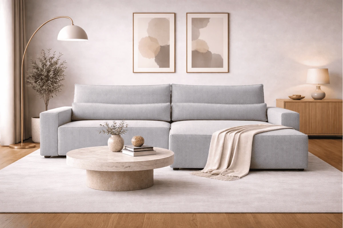 Cord Ecksofa Denver