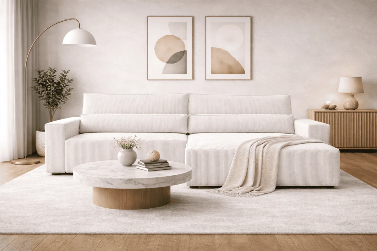 Cord Ecksofa Denver