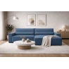 Cord Eckosfa Taupe - Denver L - Poso 02 - Haustierfreundlich Stoff