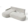 Ecksofa Diune - Rundsofa, Ecksofa mit abgerundetem Design