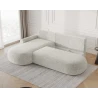 Ecksofa Diune - Rundsofa, Ecksofa mit abgerundetem Design