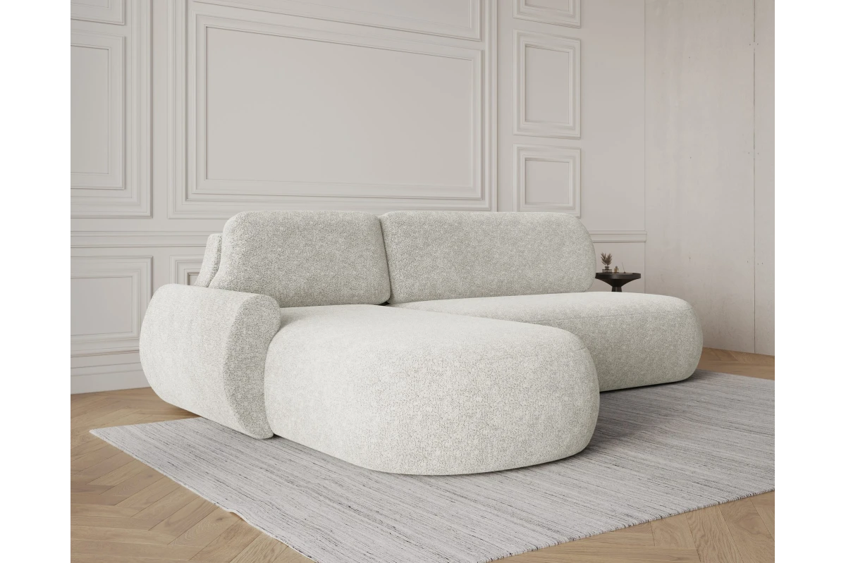 Ecksofa Diune - Rundsofa, Ecksofa mit abgerundetem Design