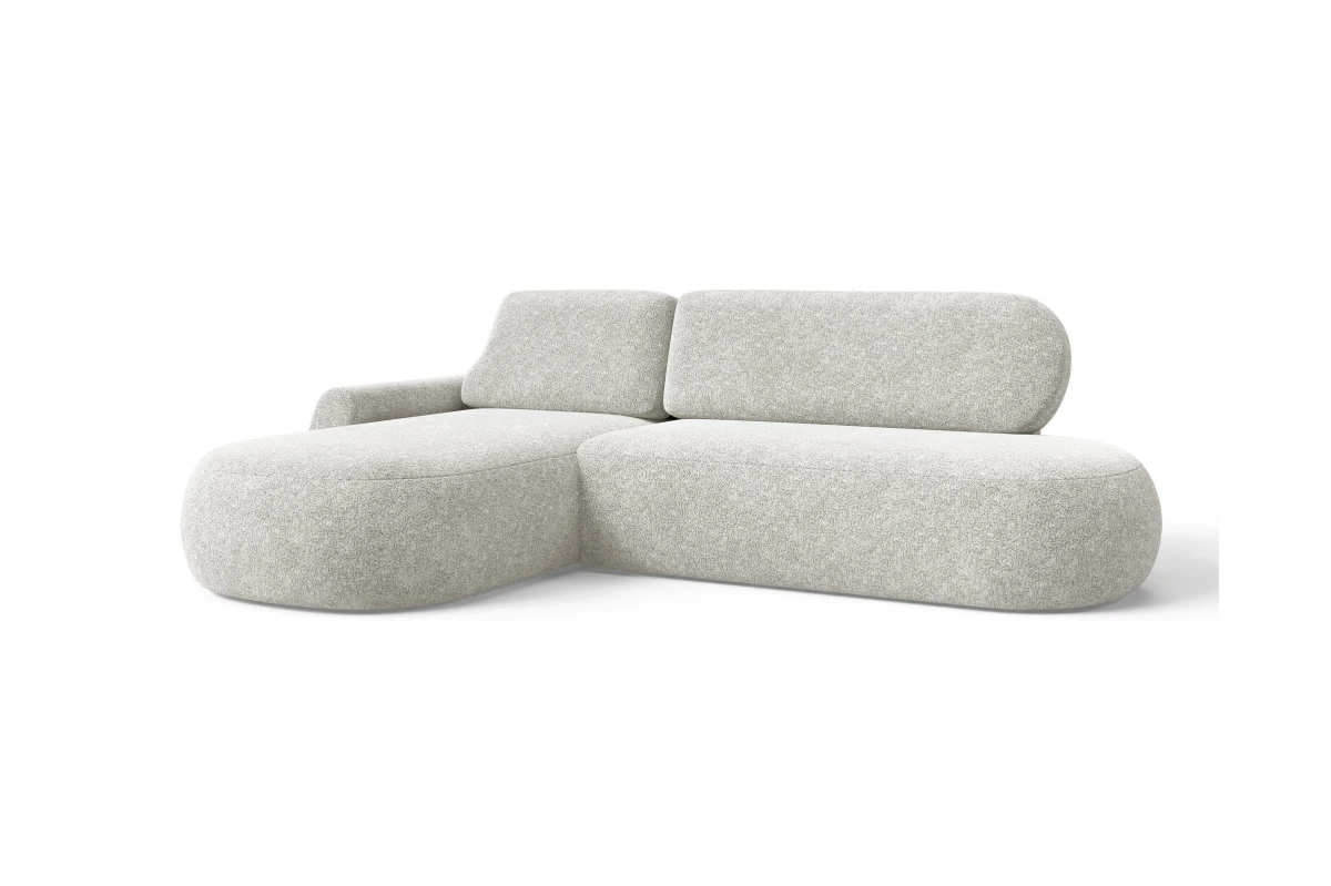 Ecksofa Diune - Rundsofa, Ecksofa mit abgerundetem Design