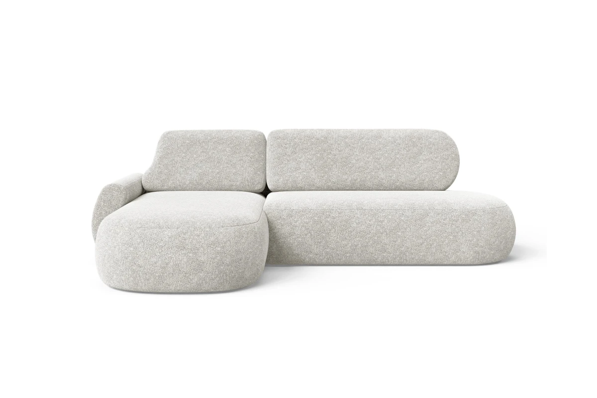 Ecksofa Diune - Rundsofa, Ecksofa mit abgerundetem Design